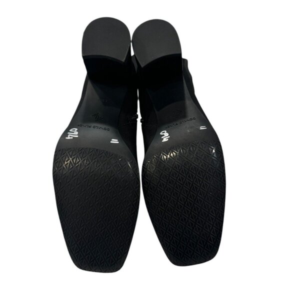 Donald Pliner Size 11 Women's Cassidy Crepe Elastic Tall Shaft Boot Black - Picture 11 of 14